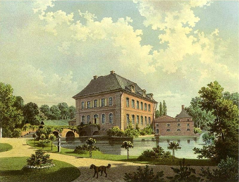 Burg Müddersheim aus der Sammlung Alexander Duncker ca. 1862