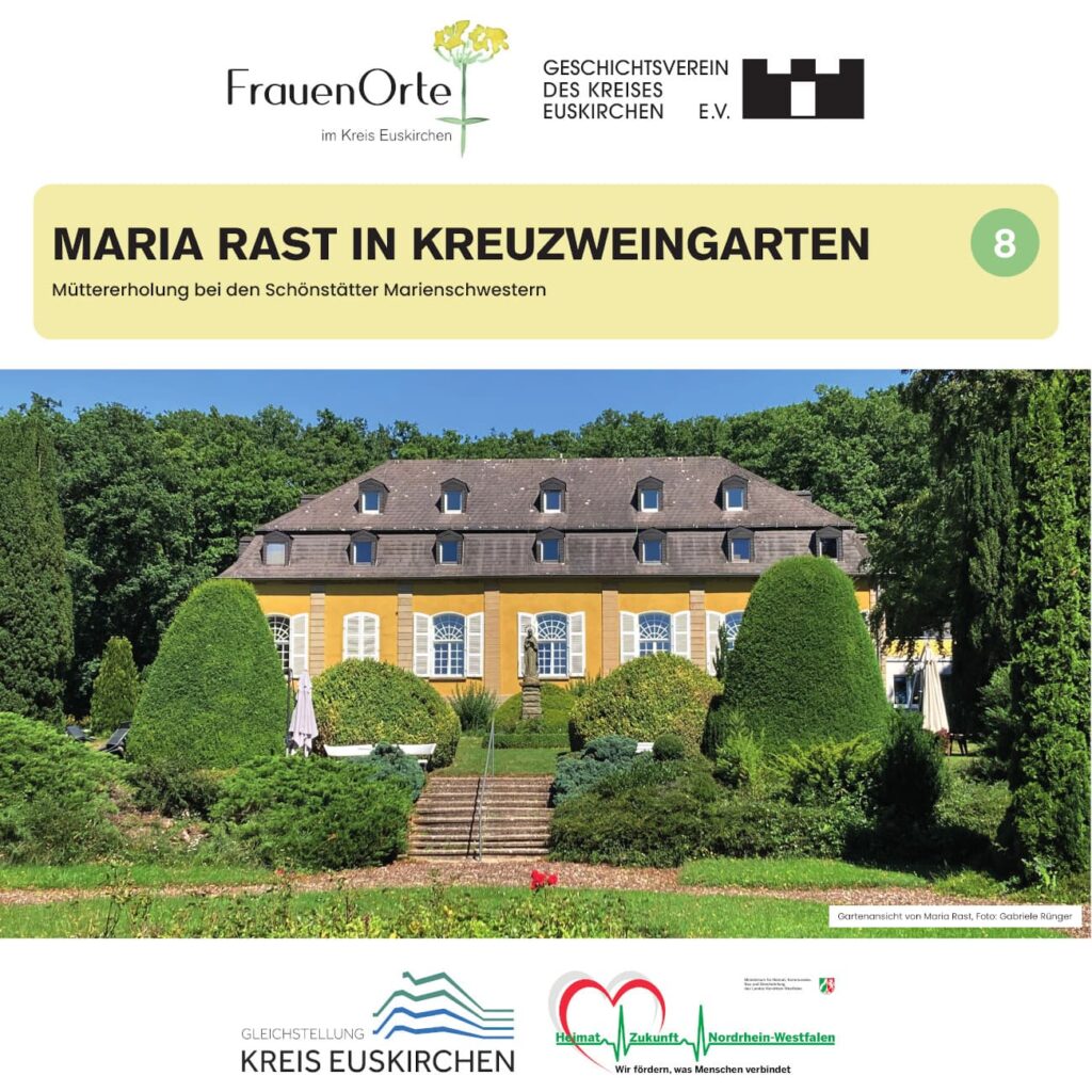 Frauenorte: Maria Rast in Kreuzweingarten